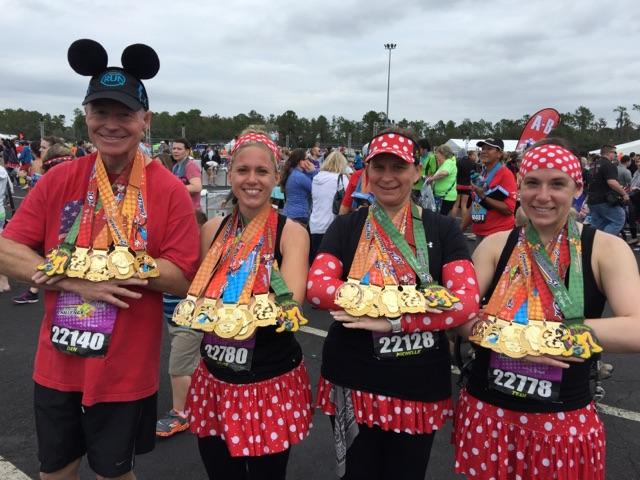 Dopey Challenge Mickey Marathon 2016 Dopey Finishers