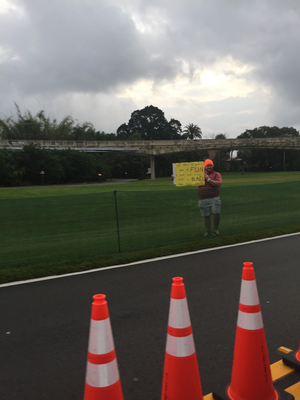 Dopey Challenge Mickey Marathon 2016 If this is your idea of FUN I don't want to know what a BAD day looks like :)