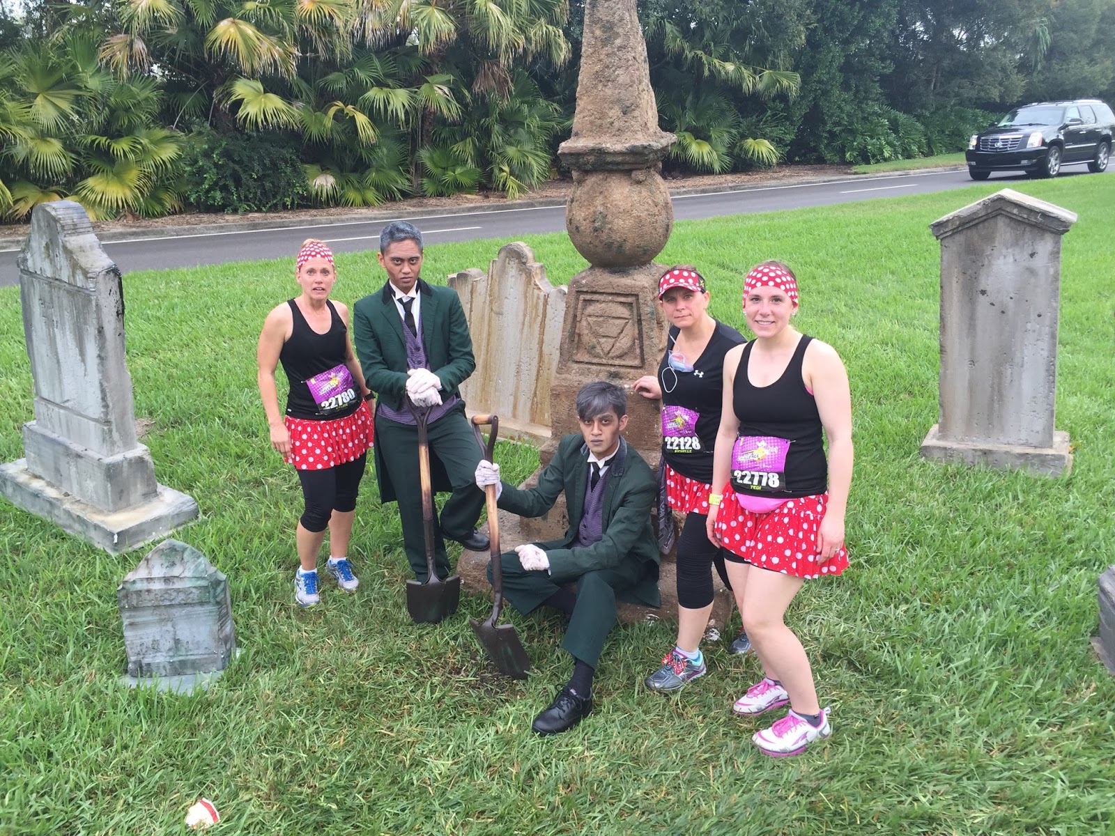Dopey Challenge Mickey Marathon 2016 Not digging our graves I hope