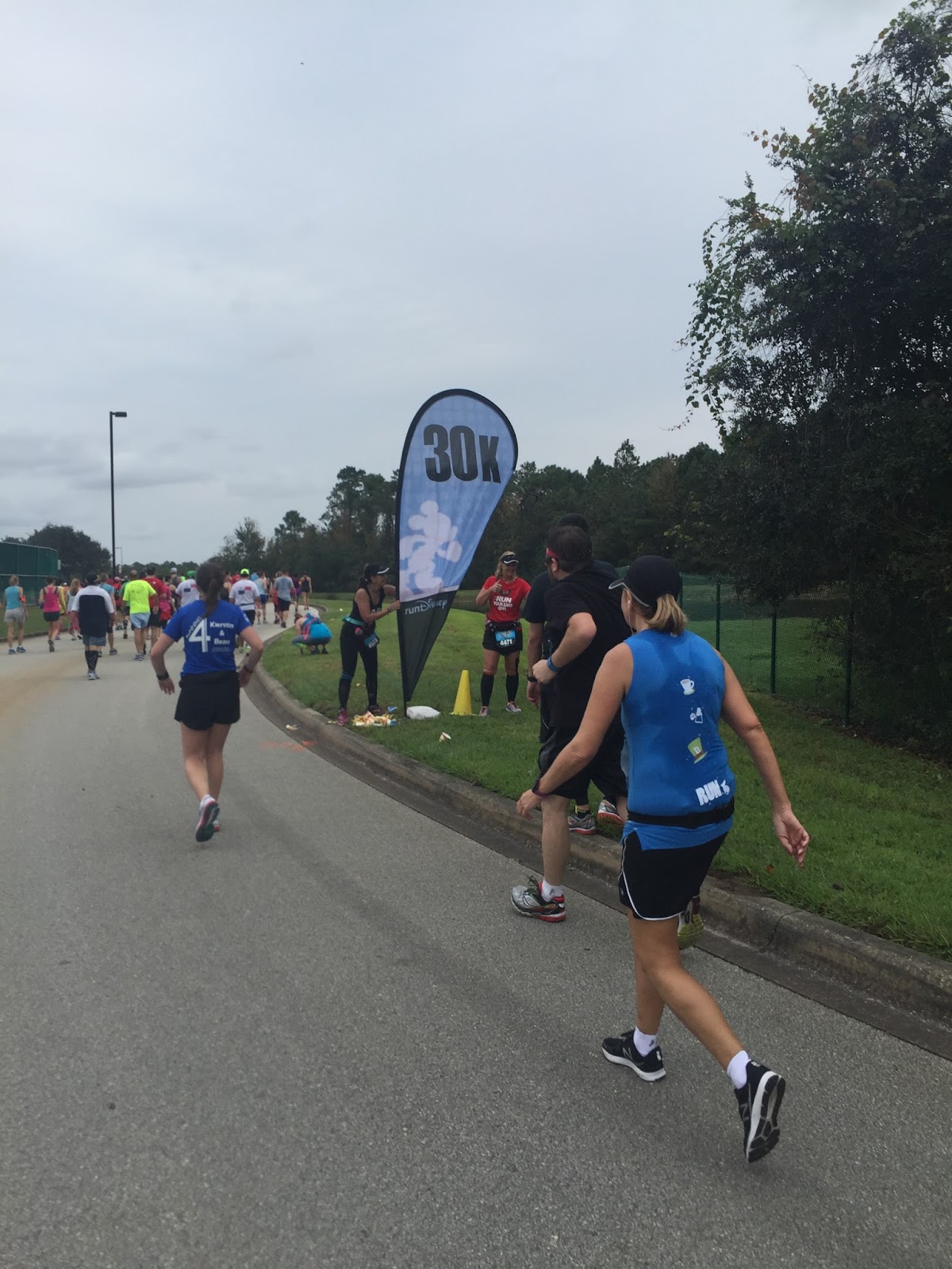 Dopey Challenge Mickey Marathon 2016 30k mark