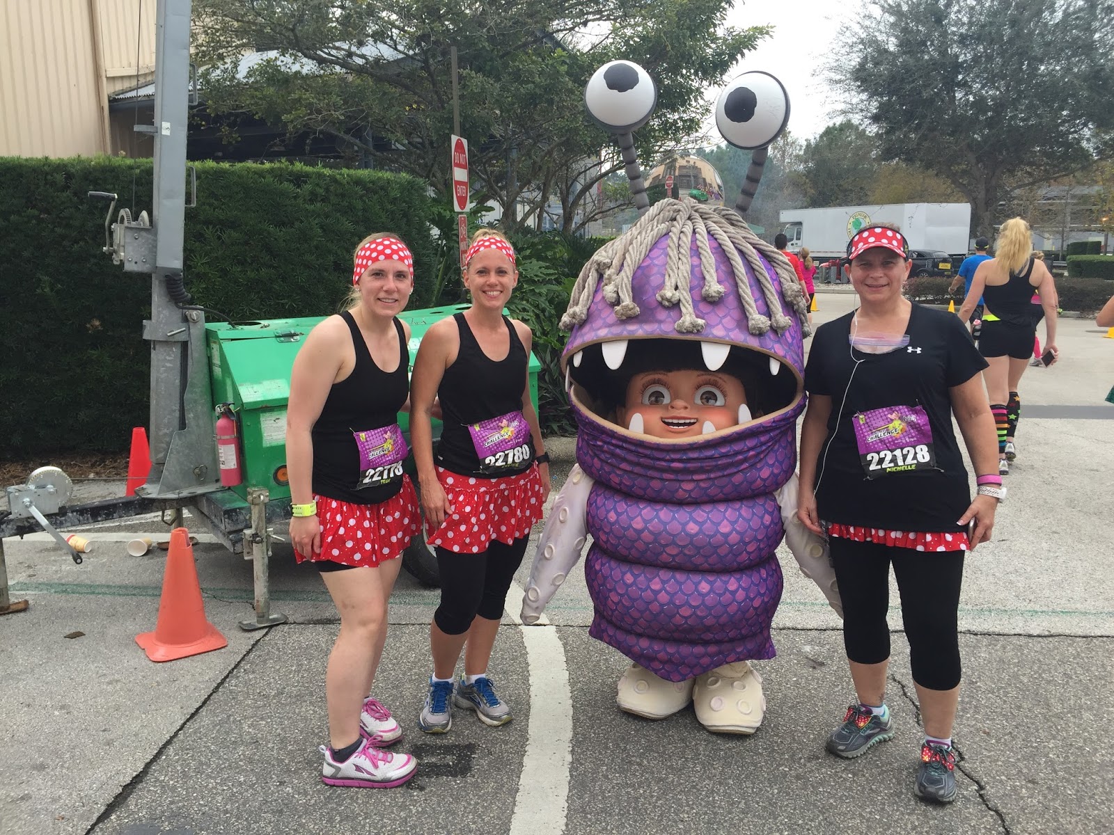 Dopey Challenge Mickey Marathon 2016 Boo from Monsters Inc