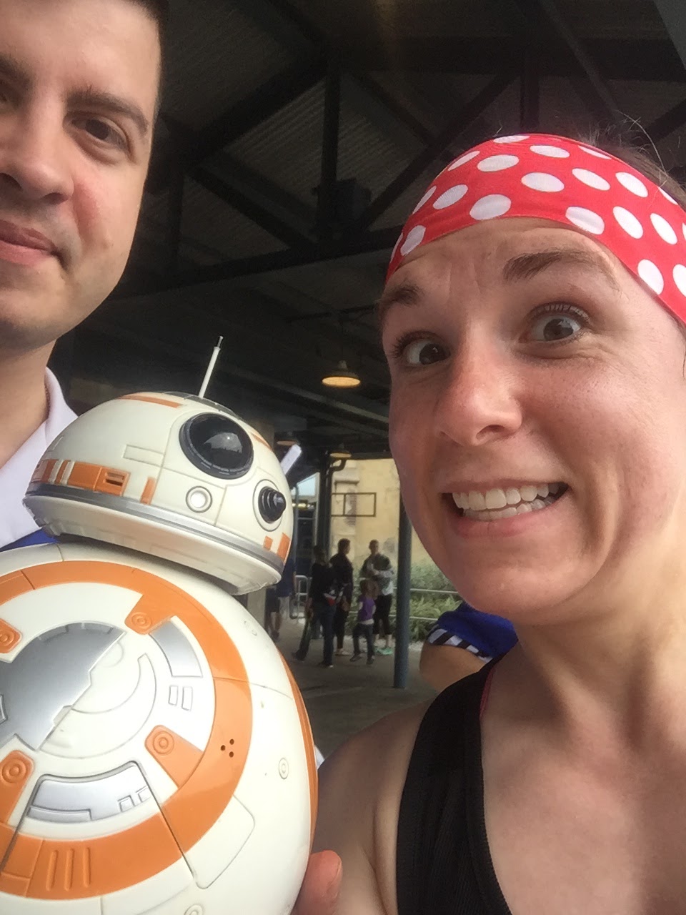 Dopey Challenge Mickey Marathon 2016 BB8 at Walt Disney World