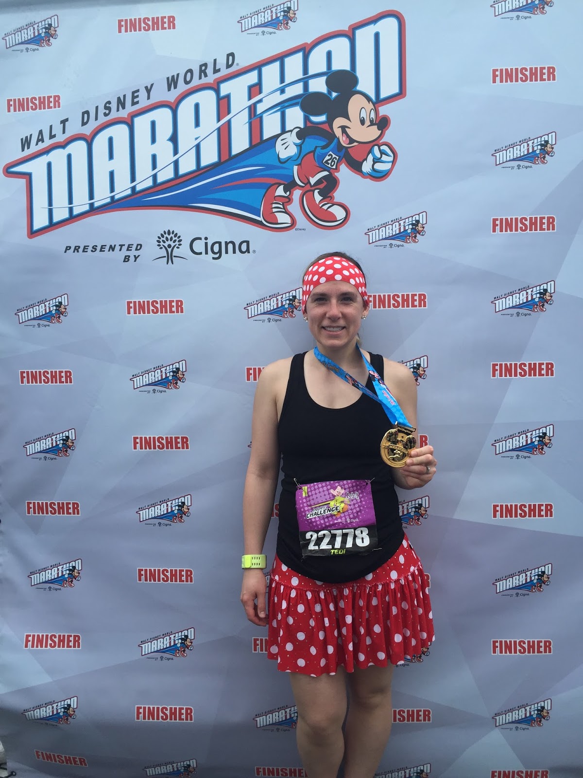 Dopey Challenge Mickey Marathon 2016 Marathon Finisher