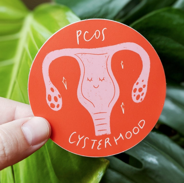 PCOS Cysterhood Sticker