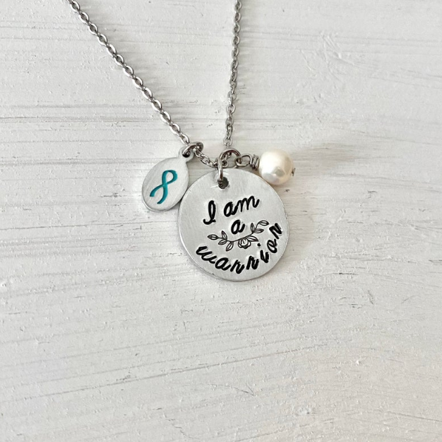 PCOS Warrior Necklace on Etsy