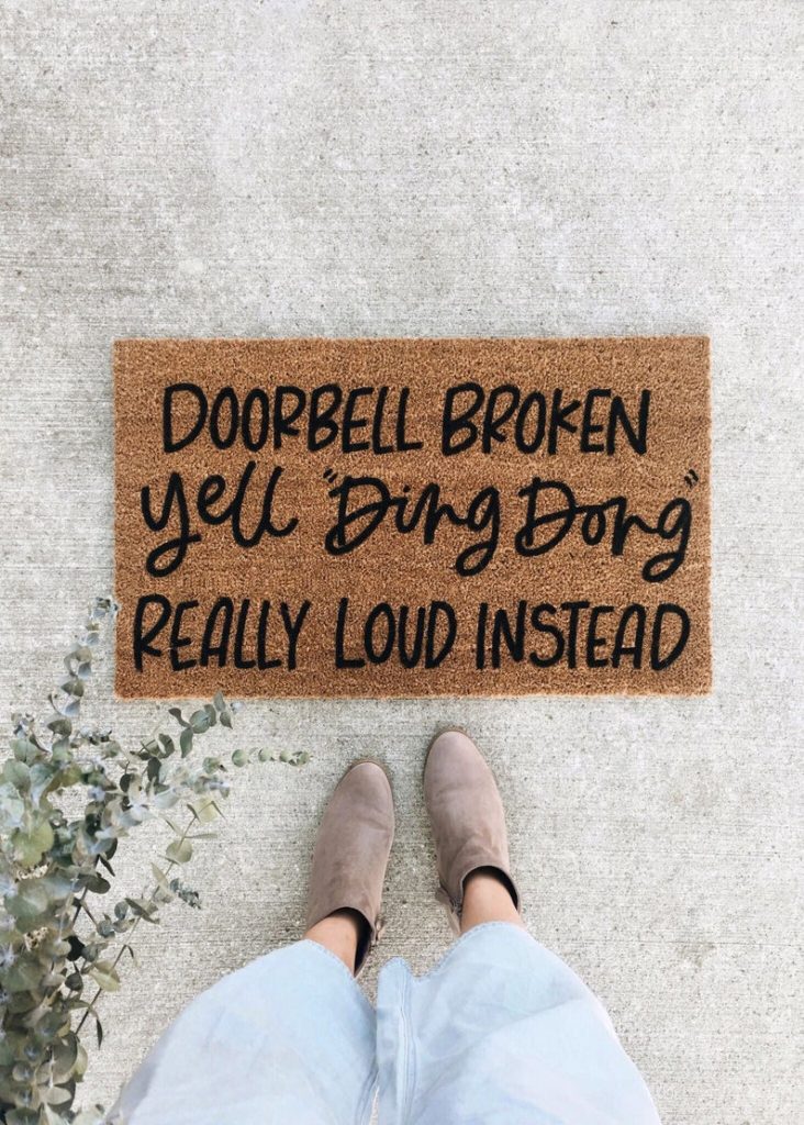 Doorbell Broken yell "Ding Dong" really loud instead Etsy Favorite