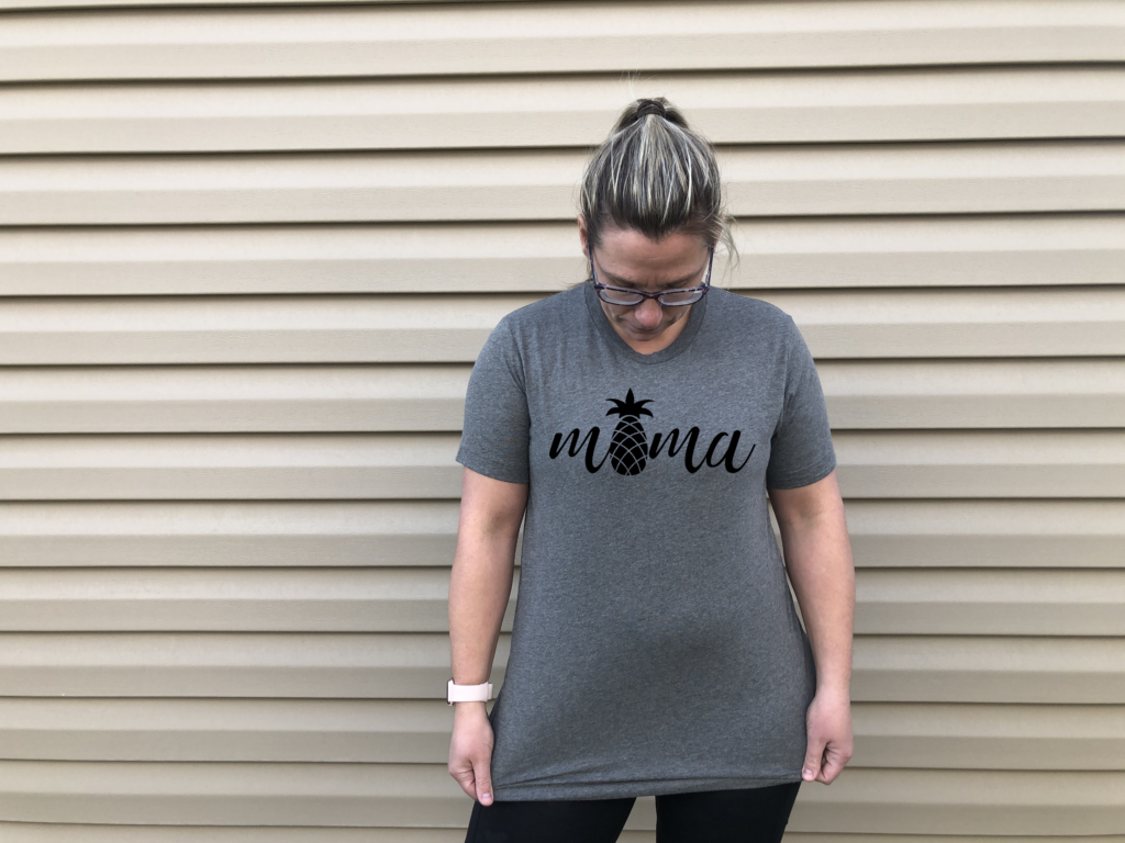 pineapple mama shirt runwithinfertility.etsy.com