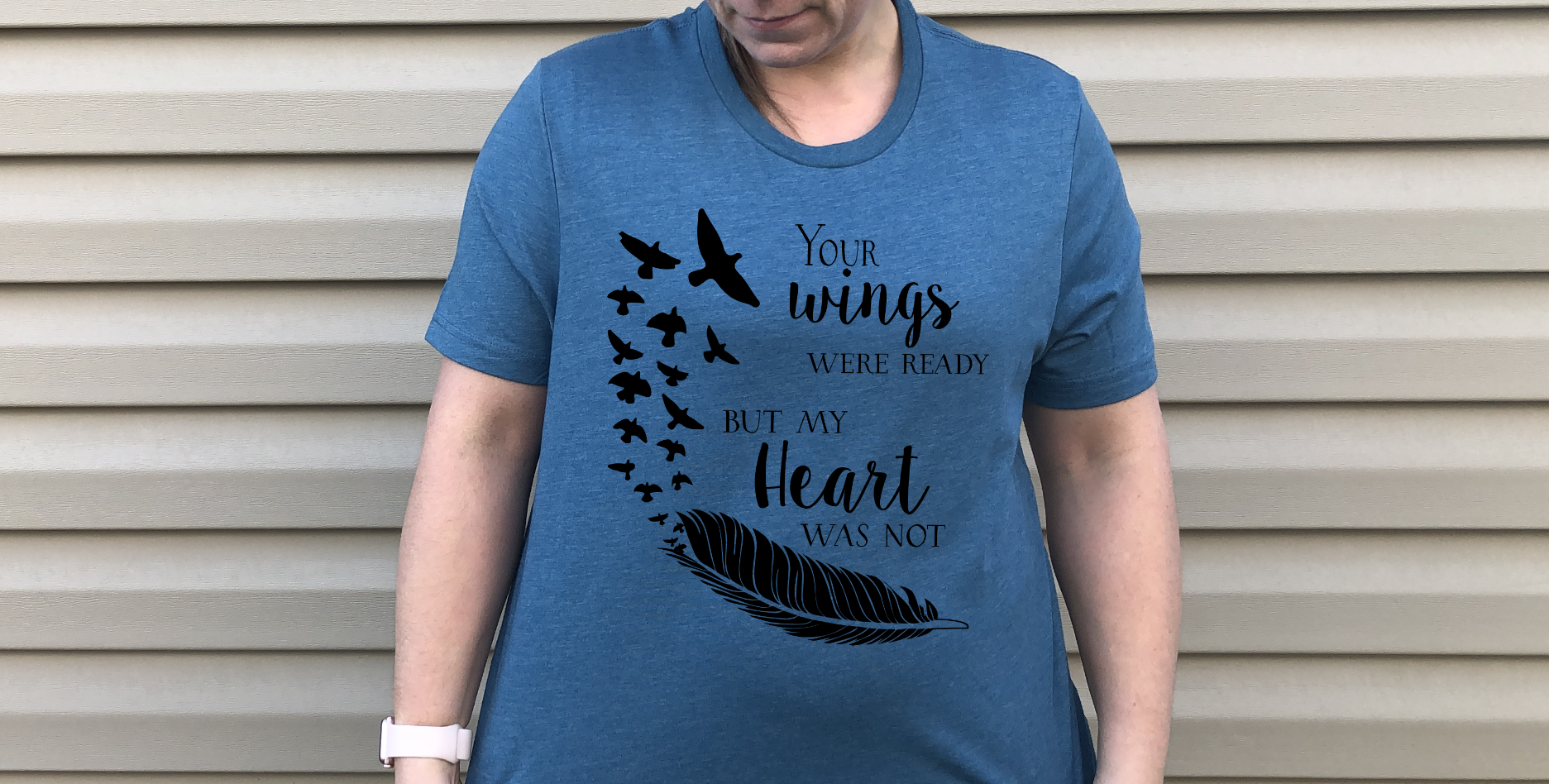 your wings were ready but my heart was not pregnancy loss shirt
