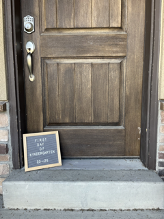 Grief after 5 years Ethan not being there for kindergarten